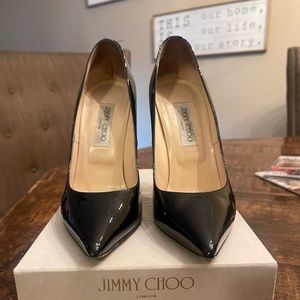 SOLD!!’ Jimmy Choo Anouk patent leather pump (used)